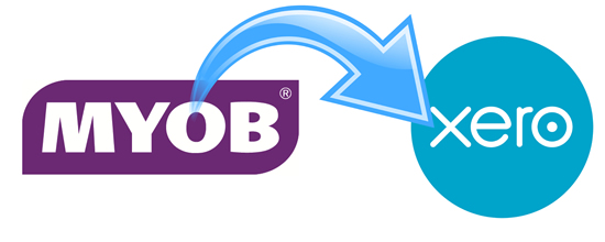 Change MYOB to Xero